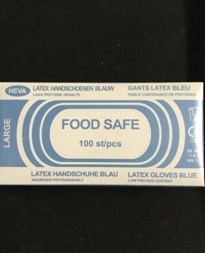 Gants Latex bleu Large Premier prix Destockage 100 Gants