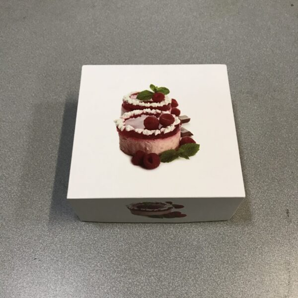 Boîtes Pâtisseries Imprimé 14×6 cm 50 Boites