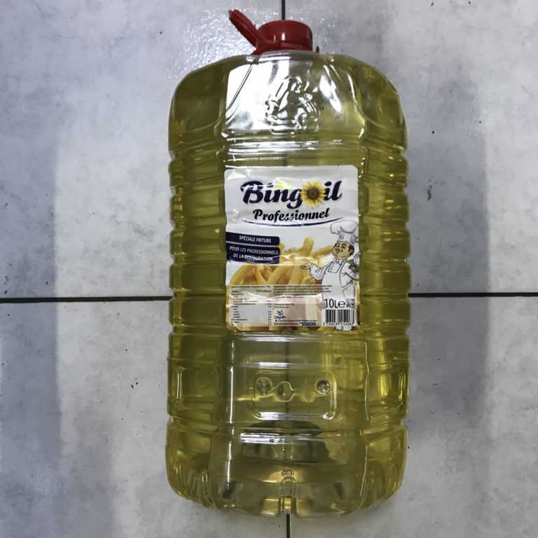 L’Huile de Tournesol BINGOIL Raffinée 10 Lits