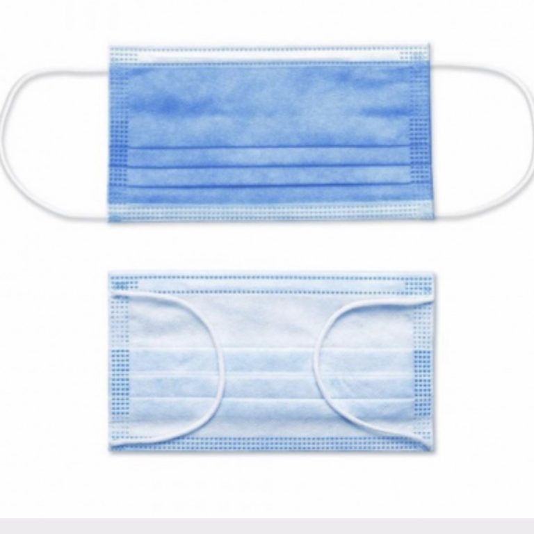 Masques de Protection Jetables 3 Plis Bleu 50 Masques