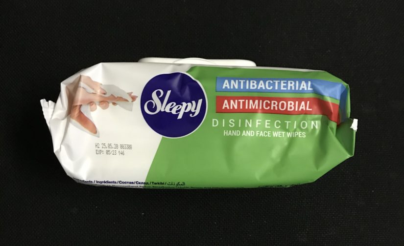 Lingettes Désinfectantes Antibacteriennes Sleepy Paquet de 100