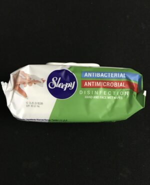 Lingettes Désinfectantes Antibacteriennes Sleepy Paquet de 100