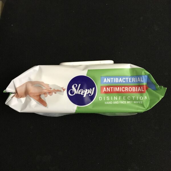 Lingettes Désinfectantes Antibacteriennes Sleepy Paquet de 100