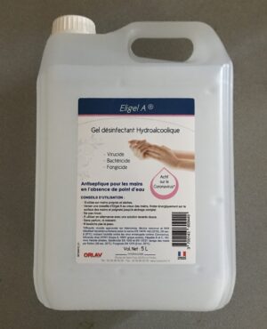 Gel Mains Hydroalcoolique ELIGEL 5 Lits