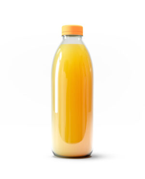 200 Bouteilles Alimentaires Jetables Transparentes PET Pour Jus Etc 33 cls/330 mls + Bouchons