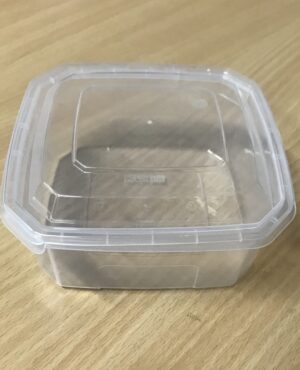 30 Boîtes Alimentaires Translucides Microndables 500cc