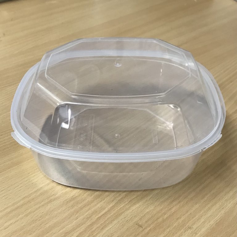 55 Boîtes Alimentaires Translucides Ovales Microndables 1500cc