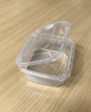 30 Boîtes Alimentaires Translucides Microndables 370CC