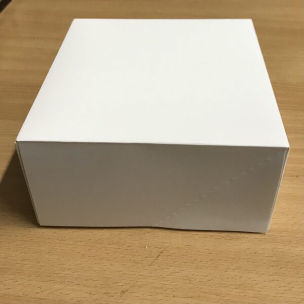 50 Boîtes Pâtissières Blanches Taille 16x16x8 cms