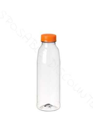 15 Bouteilles à Jus/Bissap/Miel etc 50cls/500mls en PET avec Bouchons Oranges