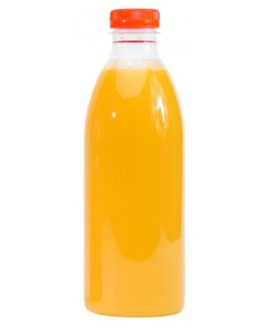 25 Bouteilles à Jus/Bissap/Miel etc 33 cls/330mls en PET avec Bouchons Oranges
