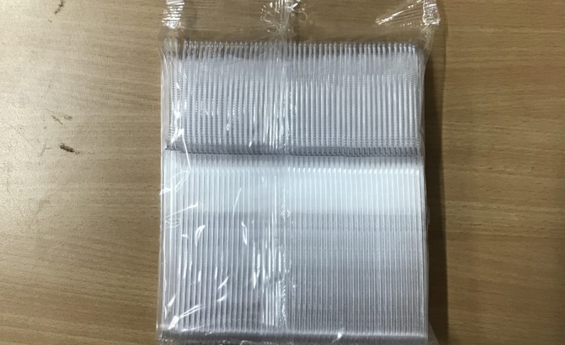 100 Couteaux Transparents Renforcées Réutilisables 18 cms - Image 2