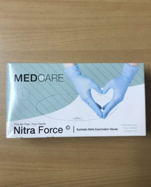 100 Gants Nitrile Noir Taille Large (L)