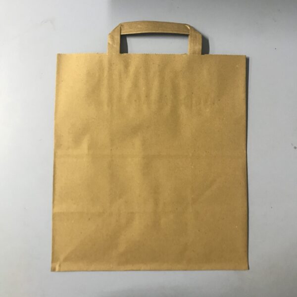 250 Sacs Krafts Renforcées Marron 22+10×28 cms