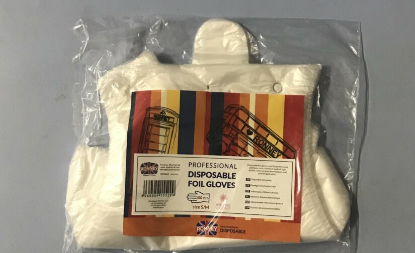 100 Gants Transparents Taille S/M
