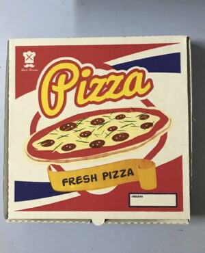100 Boites à Pizza 28.5×28.5×4 cms