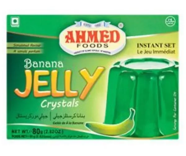 AHMED BANANA JELLY CRYSTALS 70G de Ahmed