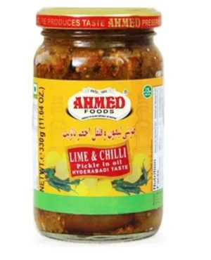 AHMED HYD LIME / CHILLI PICKLE 330G de Ahmed