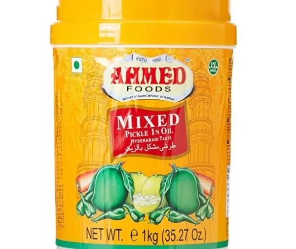AHMED HYDERABADI MANGO PICKLE IN OIL 1KG de Ahmed