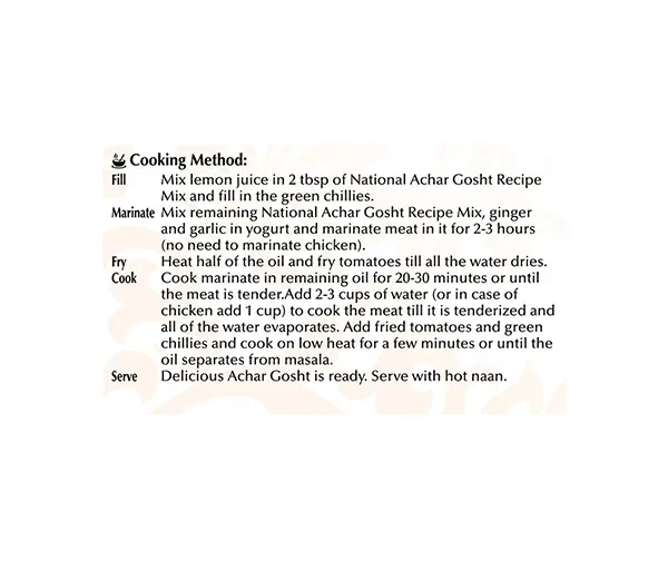 Achar Gosht 43g de National - Image 3