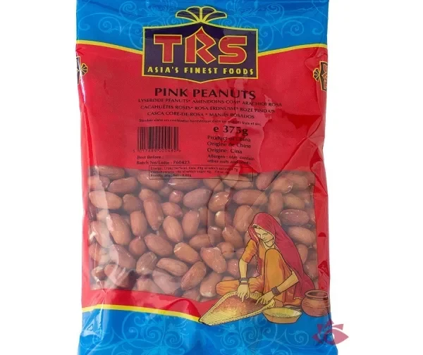 Cacahuètes nature décortiquées 375g de TRS