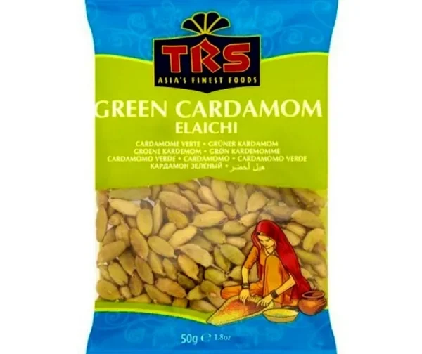 Cardamome verte entière épice indienne 50g de TRS