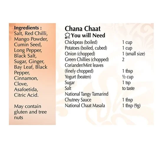 Chaat Masala 100g de National - Image 3
