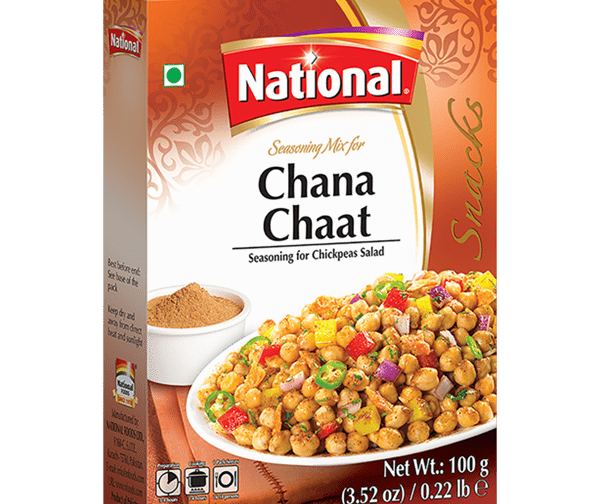 Chana Chaat 100g de National