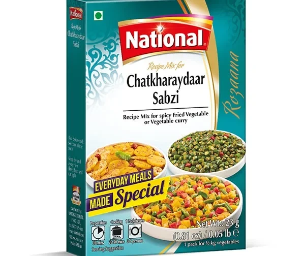 Chatkharaydaar Sabzi 23g de National