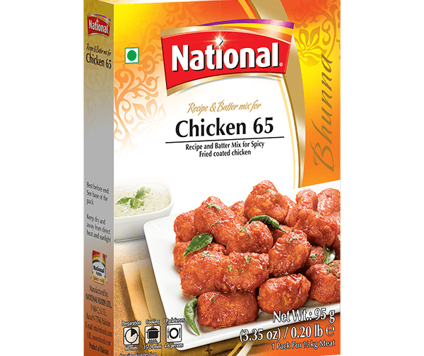 Chicken 65 95g de National