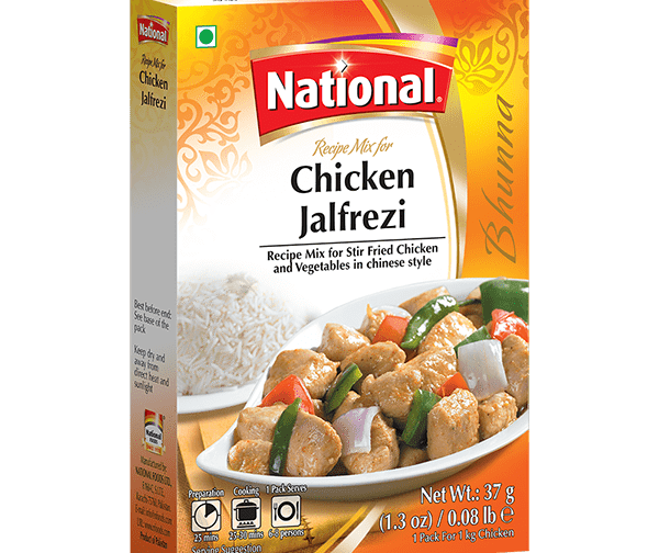 Chicken Jalfrezi 37g de National