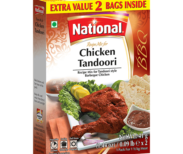 Chicken Tandoori 82g de National