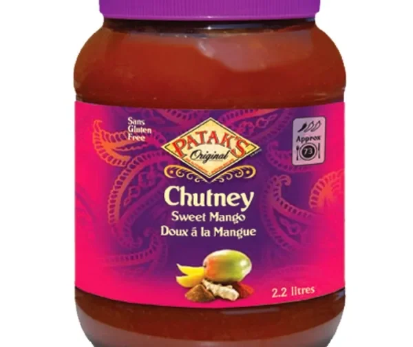 Chutney de mangues indien  2.9kg de Patak&rsquo;s