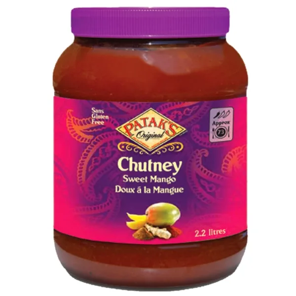 Chutney de mangues indien  2.9kg de Patak&rsquo;s