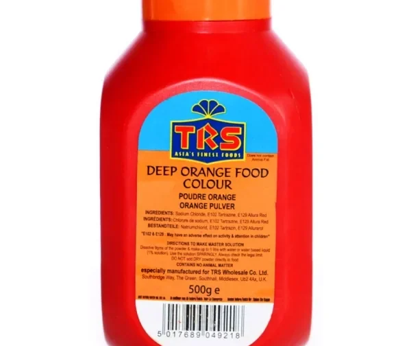 Colorant alimentaire indien Orange 500g de TRS