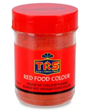 Colorant alimentaire indien Rouge 25g de TRS