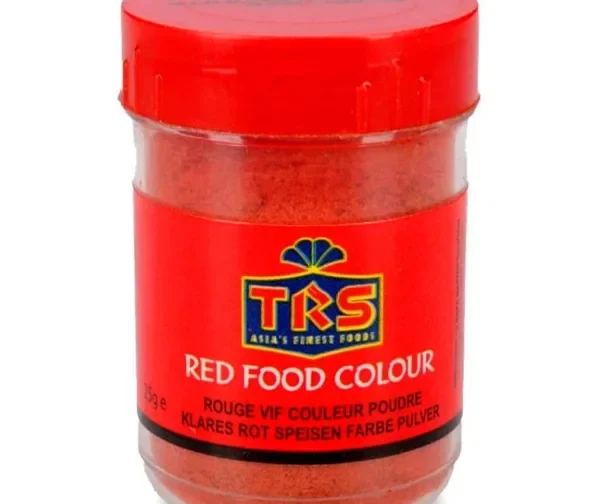 Colorant alimentaire indien Rouge 25g de TRS