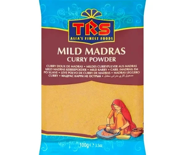 Curry indien Madras doux 100g mélange d&rsquo;épices de TRS