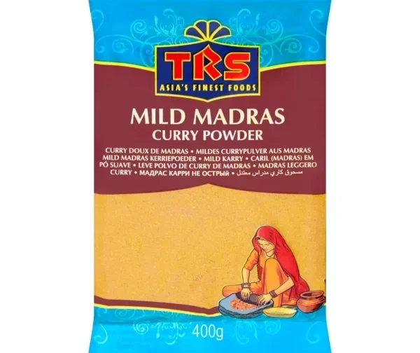 Curry indien Madras doux 400g mélange d&rsquo;épices de TRS
