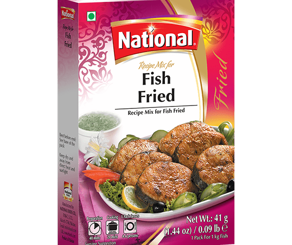 Fish Fried 41g de National