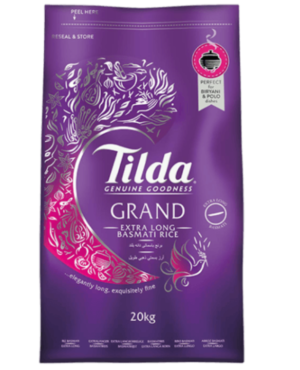 GRAND BASMATI EXTRA LONG 20KG de Tilda