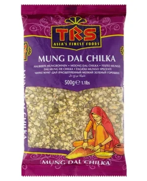 Haricots mungo cassés Moong dal chilka 500g de TRS