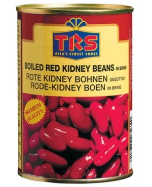 Haricots rouges bouillis Rajma indiens 400g de TRS