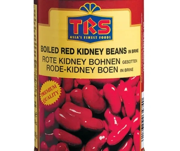 Haricots rouges bouillis Rajma indiens 400g de TRS