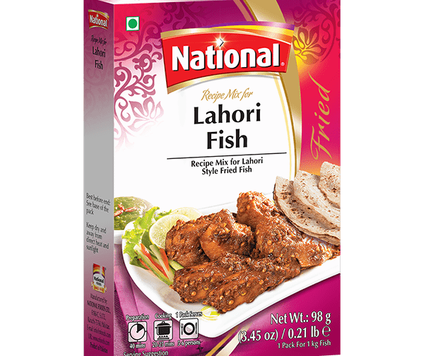 Lahori Fish 98g de National