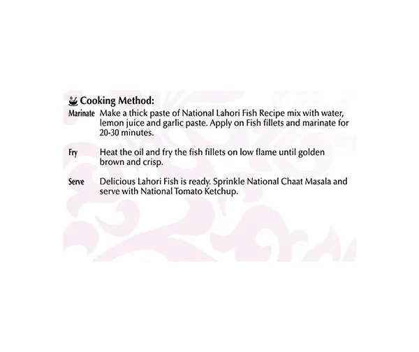 Lahori Fish 98g de National - Image 2