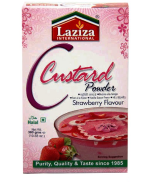 Laziza Custard Starwberry 300g de Laziza