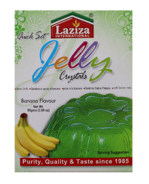 Laziza Jelly Crystal  Banana 85g de Laziza