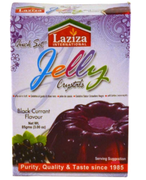 Laziza Jelly Crystal Black Currant 85g de Laziza