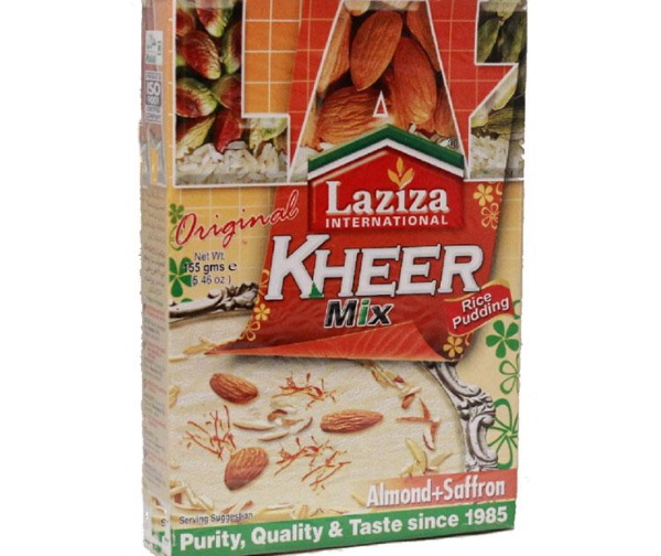 Laziza Kheer Mix Almond Safron 165g de Laziza